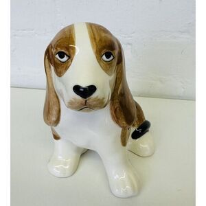 Cute Beagle Hound Puppy Dog Vintage In‎ Good Condition 7" Tall See All Photos